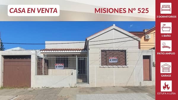 Venta / Misiones 525 / Artigas
